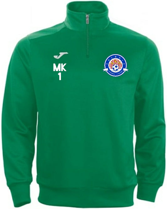 Polonia FA 1/4 Zip Sweatshirt - Green